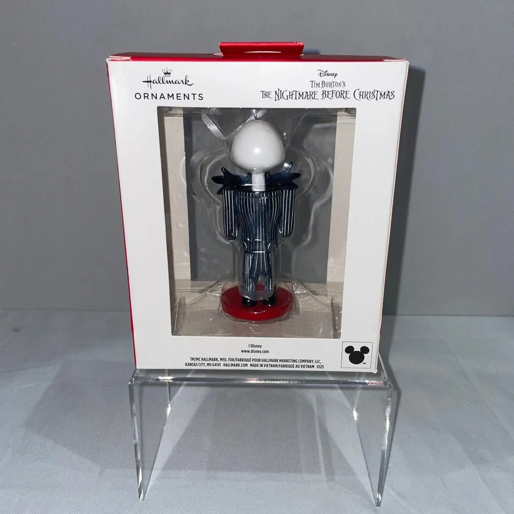 Hallmark Disney Nightmare Before Christmas Jack Skellington Nutcracker Ornament